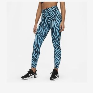 Nike Women's One Icon Clash 7/8 Printed Leggings